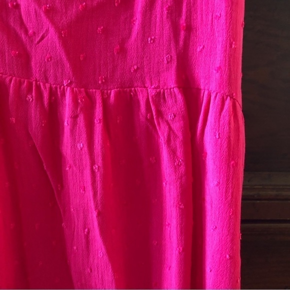 Zac & Rachel lightweight pink clip dot sleeveless blouse in size S - Picture 4 of 8